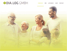 Tablet Screenshot of dia-log.com